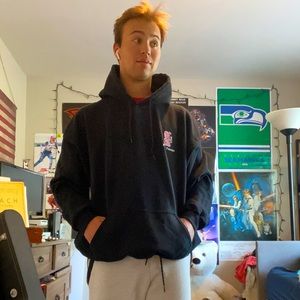 Pig n’ Pancake 2xL black hoodie